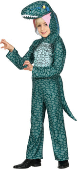 Déguisement Raptor Enfant - Capuche, Queue et Combinaison