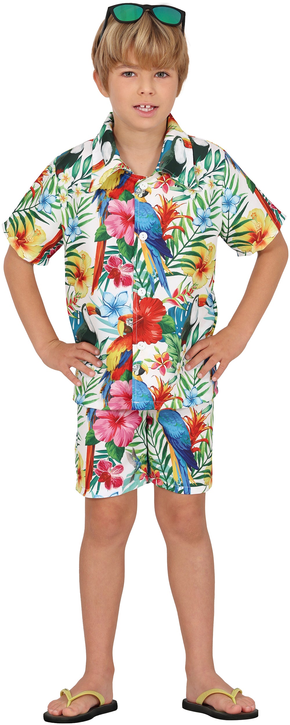 Déguisement Tropical Enfant Garçon - Chemise et Pantalon