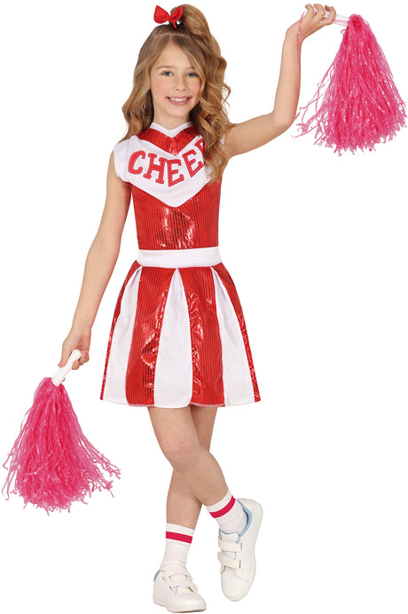 Déguisement Cheerleader Fille - Robe