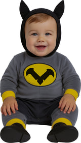 Déguisement Night Hero Bébé - Capuche, Couvre-pieds et Combi