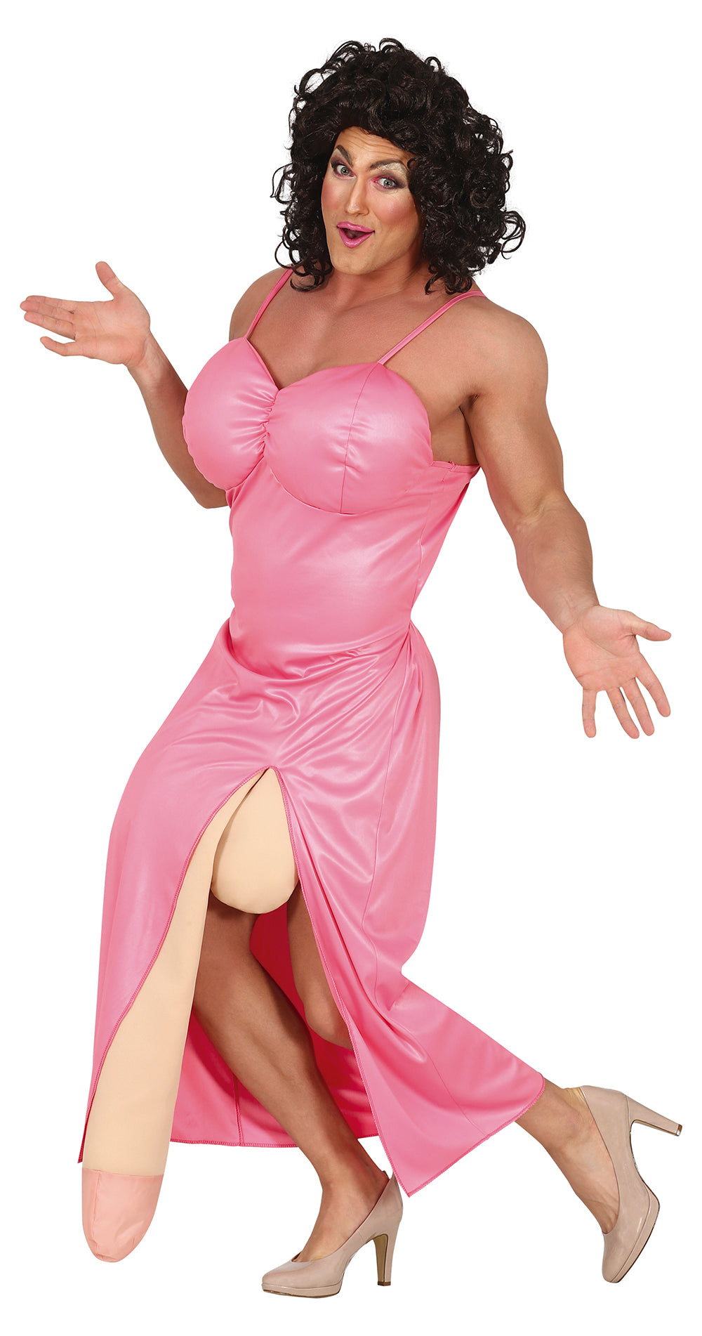 Déguisement Big Drag Homme - Robe, Ceinture et Pénis