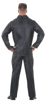 Costume gangster adulte noir - Années 20 - Taille L