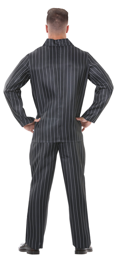 Costume gangster adulte noir - Années 20 - Taille L