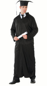 Déguisement Étudiant/Prêtre/Juge Homme - Chapeau, Plastron et Tunique
