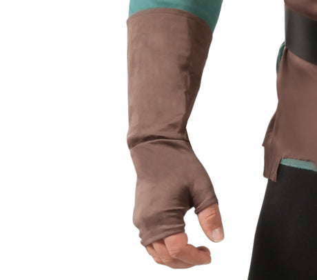 Déguisement archer adulte brun et vert - polyester