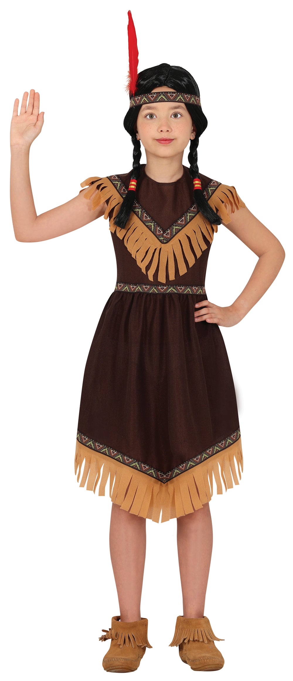 Déguisement Indienne Fille - Bandeau et Robe