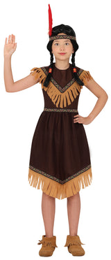 Déguisement Indienne Fille - Bandeau et Robe