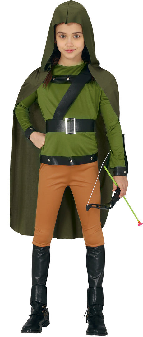 Déguisement Archer Garçon - T-Shirt, Cape et Pantalon