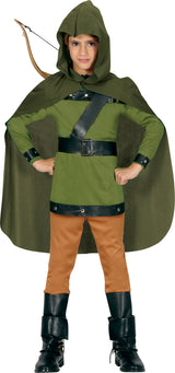 Déguisement Archer Garçon - T-Shirt, Cape et Pantalon