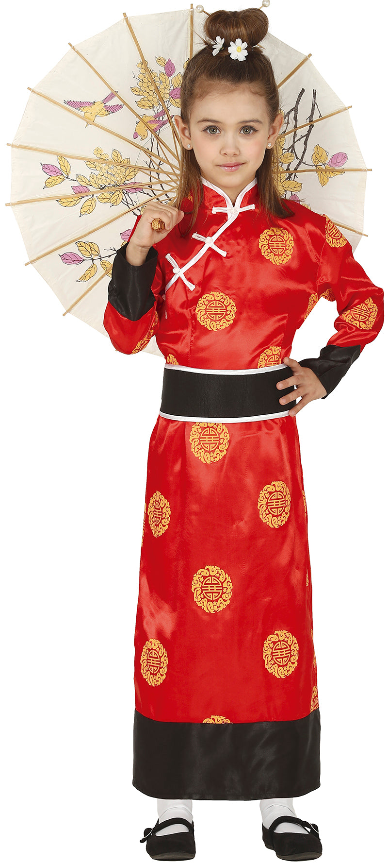 Déguisement Oriental Fille - Ceinture et Kimono
