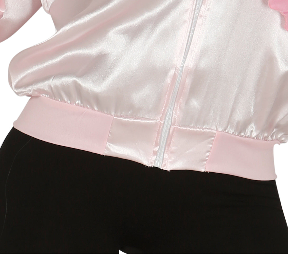 Déguisement années 50 femme adulte rose métallisé taille L