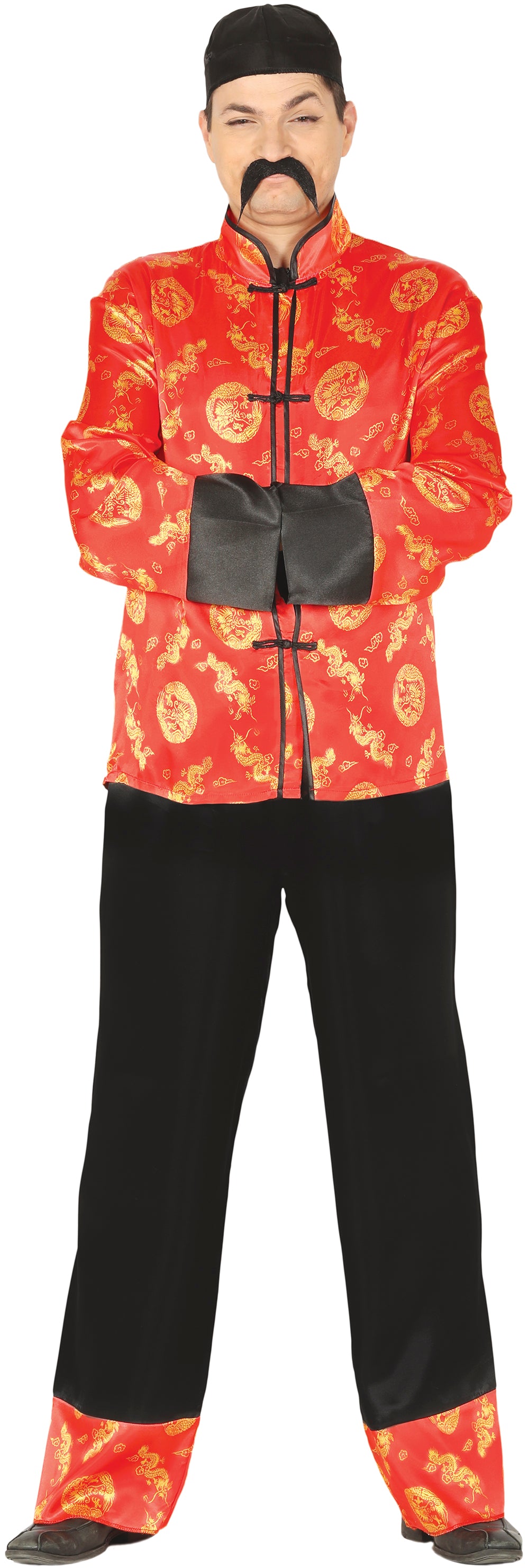 Déguisement Mandarin Homme - Veste, Chapeau et Pantalon