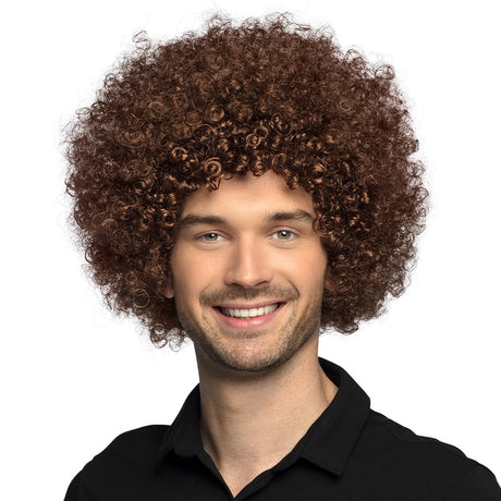 Perruque Disco Afro Adulte