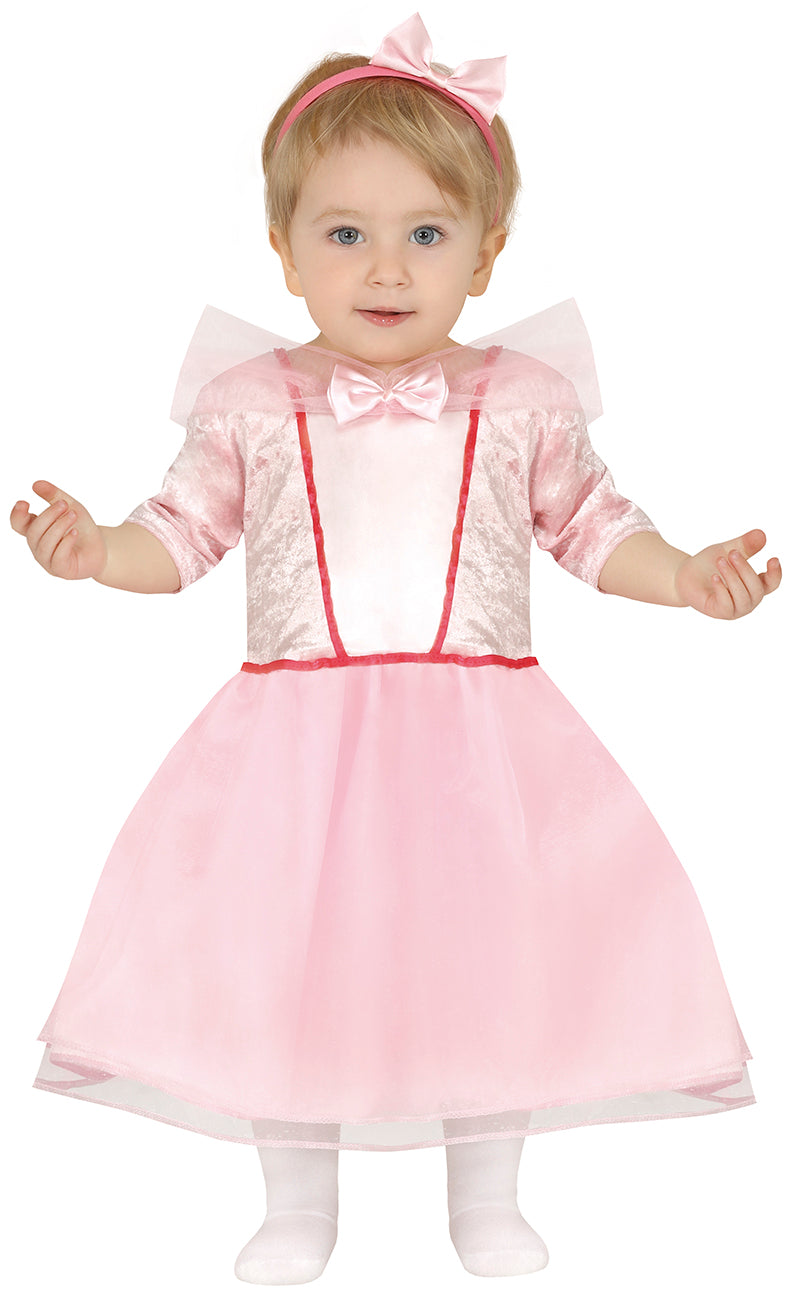 Déguisement Princesse Rose Bébé - Diadème et Robe