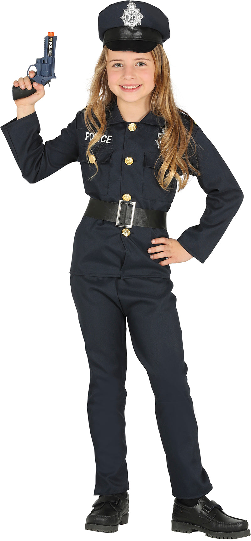 Déguisement Policier Garçon - Veste, Ceinture, Chapeau et Pantalon