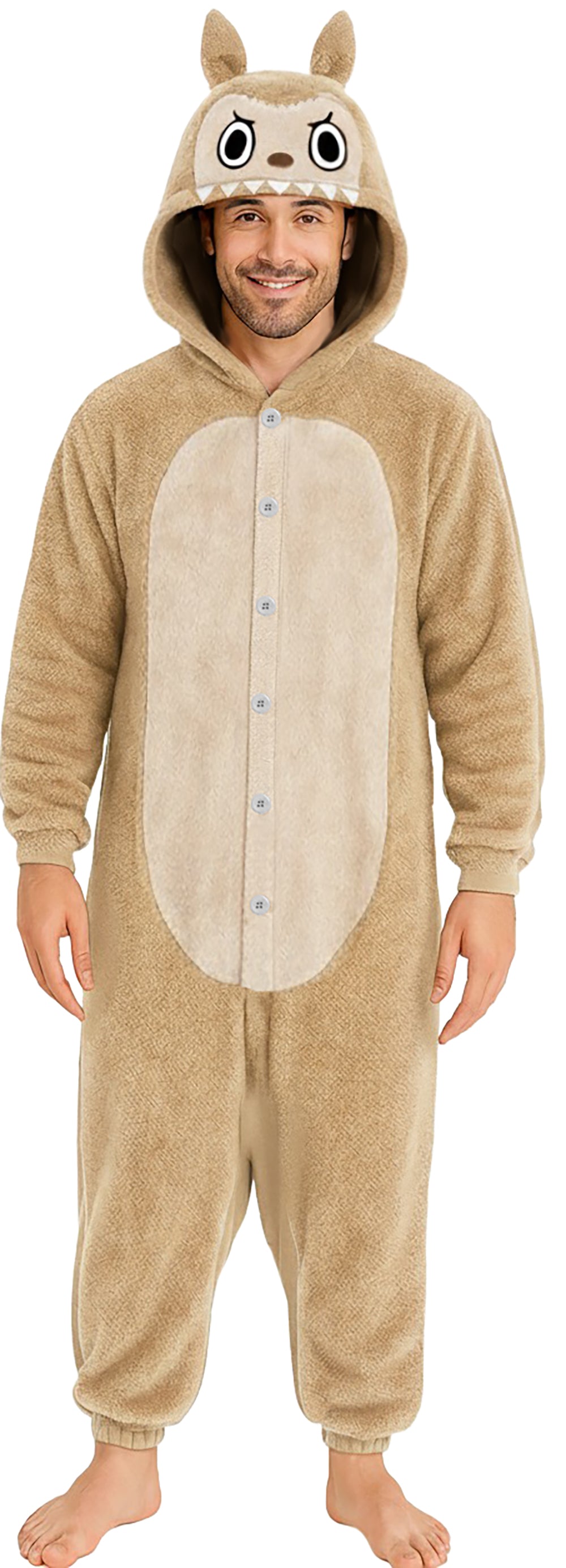 Déguisement Lulu Monster Pyjama Beige