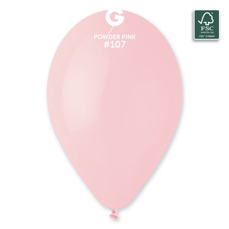 Ballons Latex Biodégradable 33Cm (13") - Finition Mat - Sachet De 50 (G120)