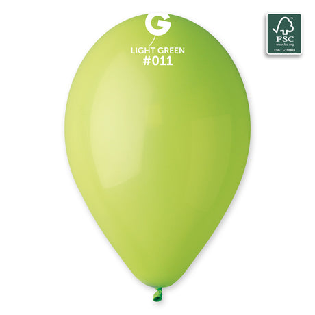Ballons Latex Biodégradable 33Cm (13") - Finition Mat - Sachet De 50 (G120)