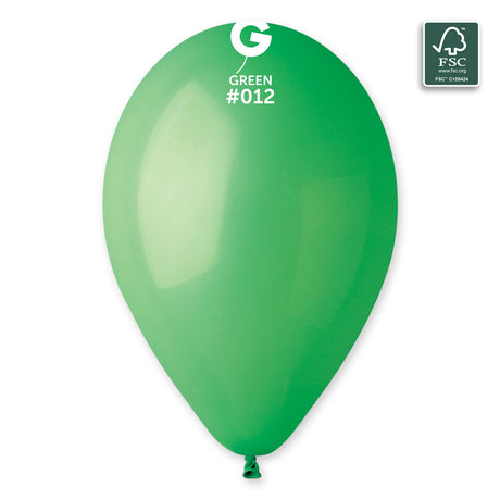 Ballons Latex Biodégradable 33Cm (13") - Finition Mat - Sachet De 50 (G120)