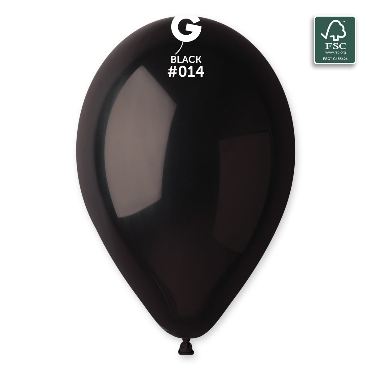 Ballons Latex Biodégradable 33Cm (13") - Finition Mat - Sachet De 50 (G120)