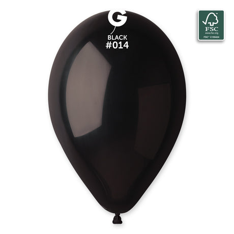 Ballons Latex Biodégradable 33Cm (13") - Finition Mat - Sachet De 50 (G120)