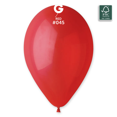 Ballons Latex Biodégradable 33Cm (13") - Finition Mat - Sachet De 50 (G120)