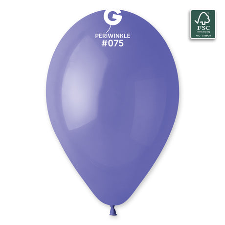 Ballons Latex Biodégradable 33Cm (13") - Finition Mat - Sachet De 50 (G120)
