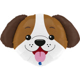 Ballon chien - Tête de chien - 25" - Gonflage Hélium en boutique