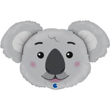 Ballon koala - Tête - 29" - Gonflage Hélium en boutique