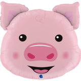 Ballon cochon - Rose - 24" - Gonflage Hélium en boutique