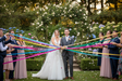 Animation mariage jeu des rubans en extérieur