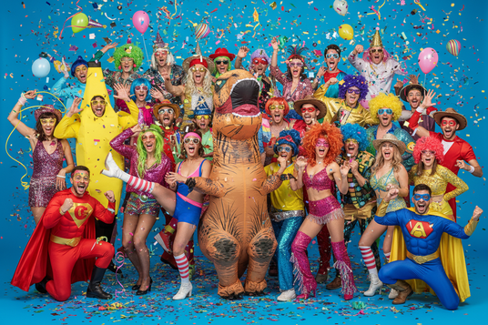 Bannière hero Bal des Fous - costumes délirants