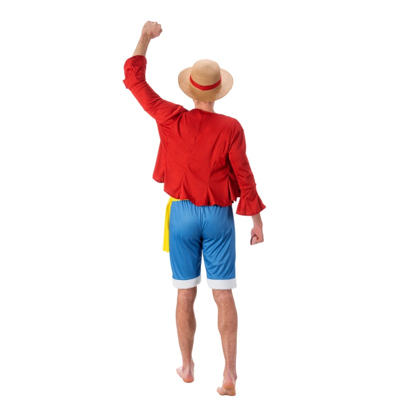 Déguisement Luffy One Piece © homme – cosplay, carnaval – 4 pièces