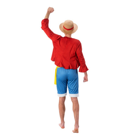 Déguisement Luffy One Piece © homme – cosplay, carnaval – 4 pièces