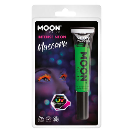 Mascara néon UV bleu – réactif à la lumière noire – soirée fluo – 15 ml