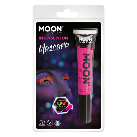 Mascara néon UV bleu – réactif à la lumière noire – soirée fluo – 15 ml