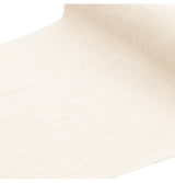 Nappe en coton lavé blanc – mariages, anniversaires – 125 × 240 cm