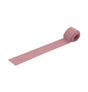 The image shows a roll of decorative ribbon labeled "Touche de Vent Rose d'Ambre," measuring 4cm in width and 5m in length.