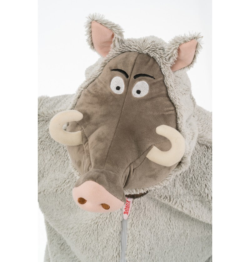 Déguisement sanglier Astérix® – combinaison adulte – peluche premium