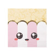 Serviettes papier 33x33cm, 3 plis, lot de 16, motif Sweety Junk Food avec détails dorés et finition premium, idéales pour anniversaire et fête d'enfant