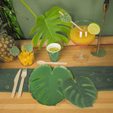 Serviettes feuille tropicale FSC – lot de 16 – 30×33 cm –