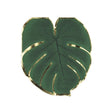 Serviettes en papier en forme de feuille de Philodendron 30x33 cm, lot de 16, 18 g, motif tropical imprimé, certifiées FSC — idéales pour décoration de table jungle, fêtes et anniversaires.